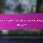 Codici Coupon di Epic Seven per Materiali Equipaggiamento