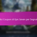 Codici Coupon di Epic Seven per i Premi dell’Anniversario